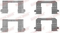 Quick Brake 109-1736 ZubehöRsatz, Scheibenbremsbelag Passend FüR Nissan