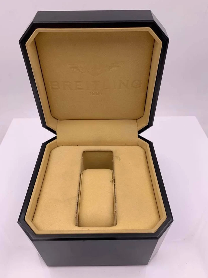 Authentic Breitling Black Presentation Box Preowned - Image 2 of 4