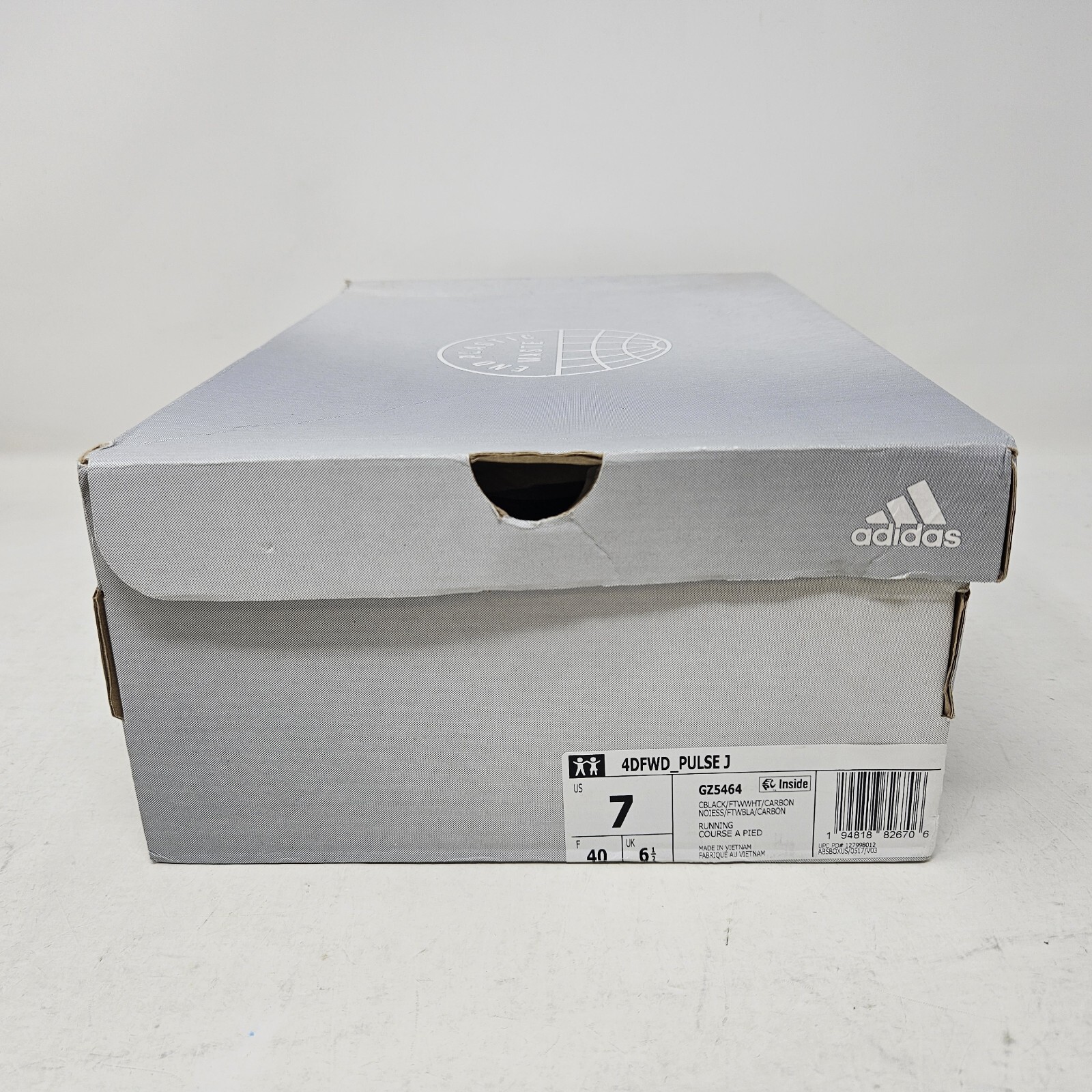 Adidas 4DFWD Pulse J Comfy Black White Athletic Shoe / GZ5464 / Youth 7 , Wmns 8 image 6