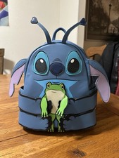 Loungefly Disney Lilo  Stitch Mini Backpack Blue/Green/Purple