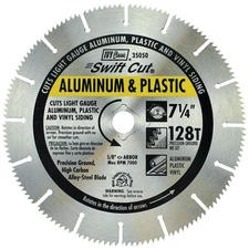 Ivy Classic 7 1 4 Inch 128 Teeth Circular Saw Blade For Aluminum And Plastic
