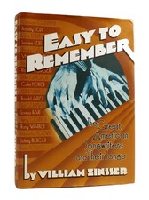 William Zinsser EASY TO REMEMBER The Great American Songwriters and Their Songs