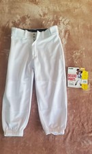 Franklin Youth M Baseball Pants Deluxe Knicker NWT-defect loose thread L. knee