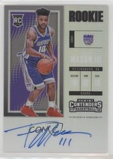 2017-18 Panini Contenders Premium Edition Silver Prizm Frank Mason III Auto 4fb
