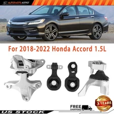N509 For 2018-2022 Honda Accord 1.5L Turbo Auto Cvt Engine Motor & Trans Mount