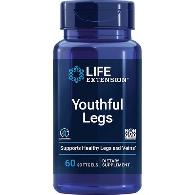 Life Extension Youthful Legs, 60 Softgels
