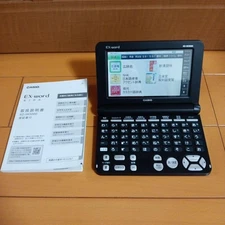 Casio EX-word XD-SK5000 Electronic Dictionary Black Large Screen with Manual