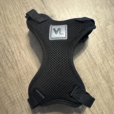 Vibrant Life Mesh Adjustable, Reflective Dog Walking Harness, Black, XS, VL NWOT