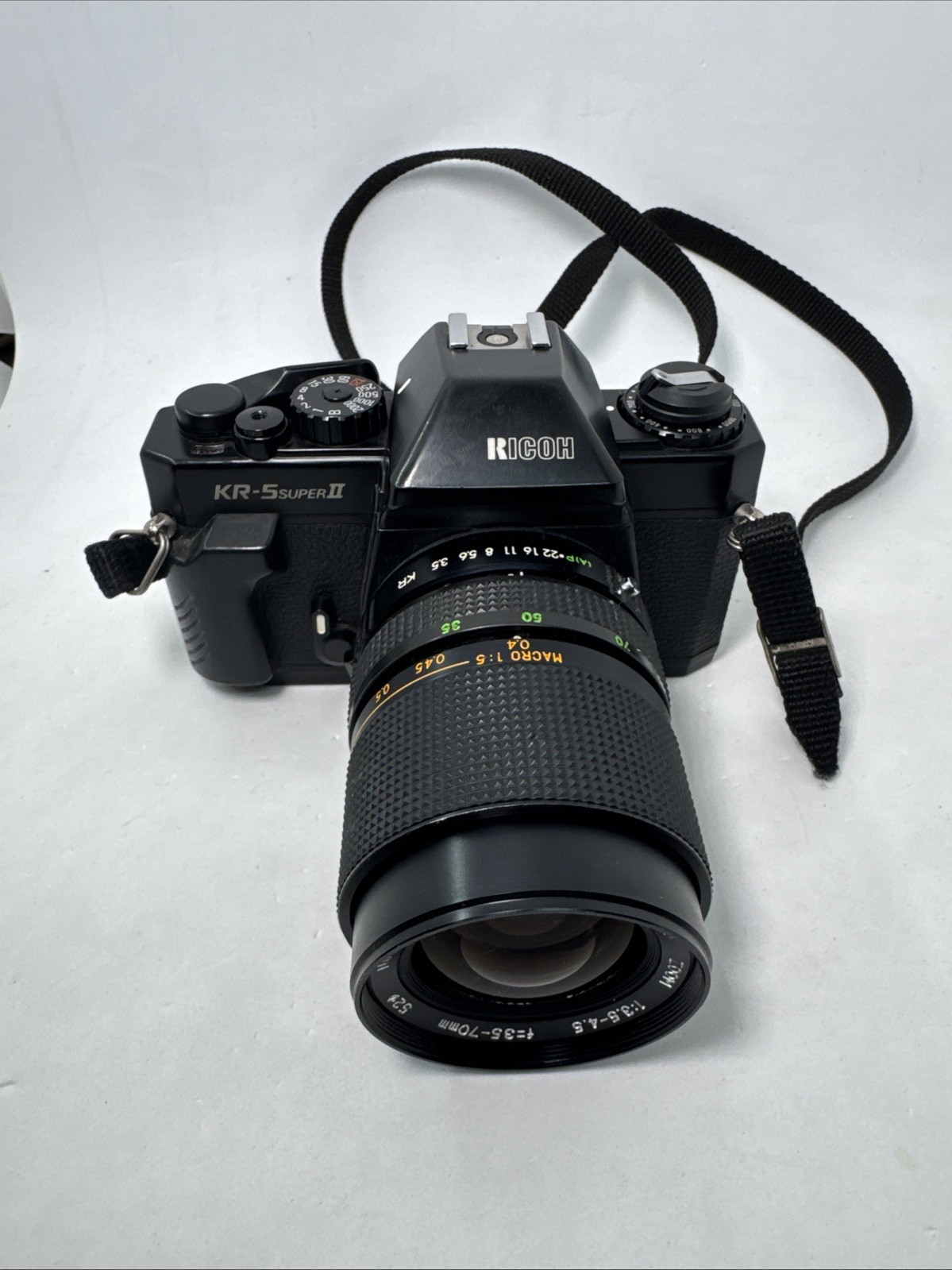 Ricoh KR-5 vintage camera equipment - eBay listing photo 2