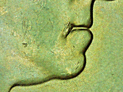 2022 P Die Chip On Nose + Drooling Washington Quarter Error