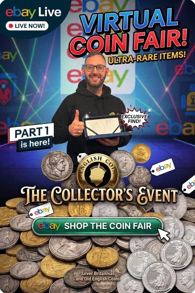eBay Virtual Coin Show II  - Part 1, £20,000 Coin Sale 3 hours of Madness.