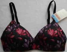 Warners No Side Effects Wireless Lift Lightly Lined Bra Style RM3061A Size 34 C