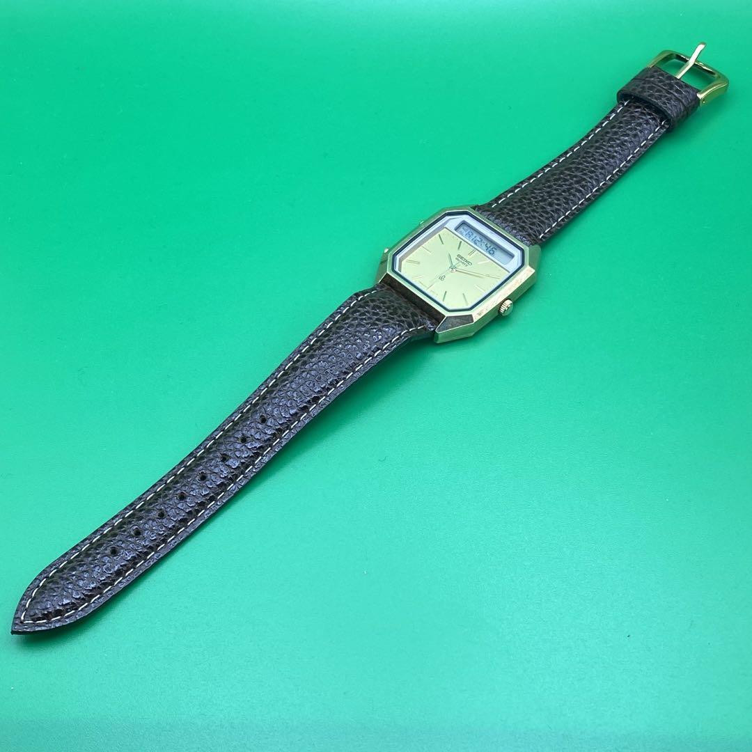 Vintage Rare Seiko Alba Quartz Digital Men's Watch From Vintage Rare Seiko Alba Quartz Digital Men's Watch From