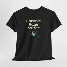 Funny Astronaut T Shirt Chronic Rage Baiter Meme Graphic Space Tee