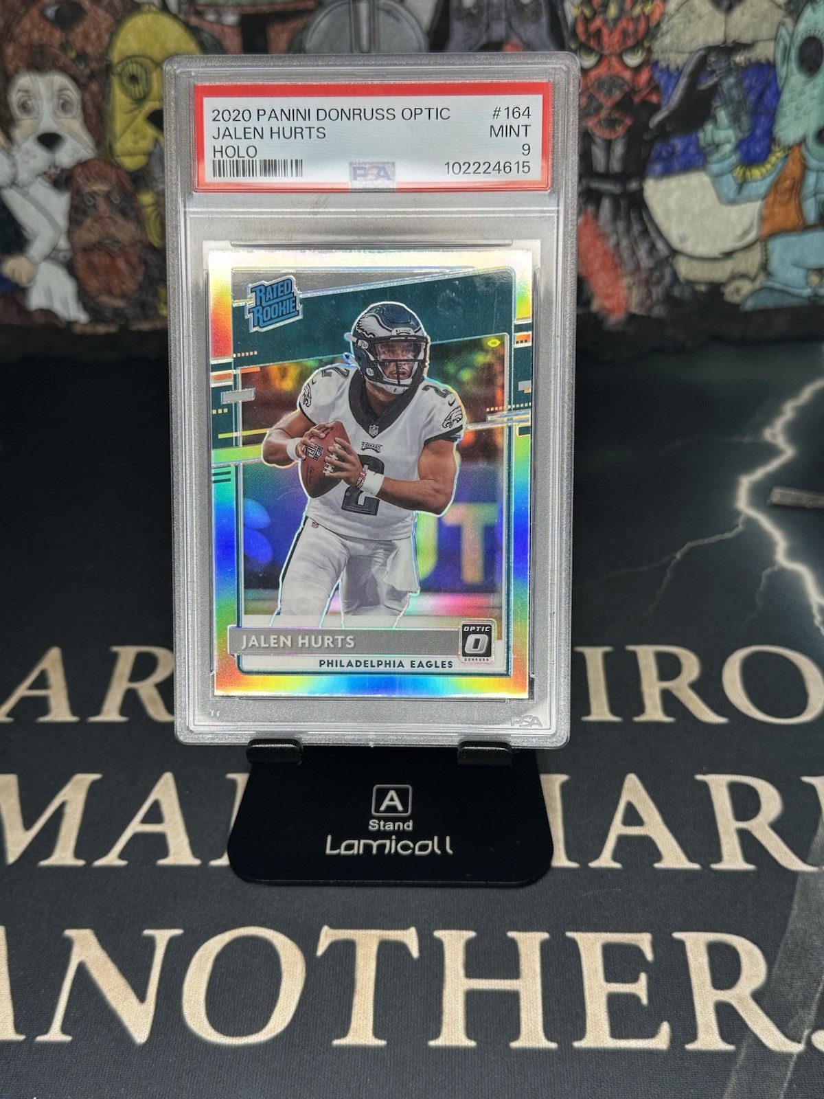 2020 Panini Donruss Optic - Rated Rookies Jalen Hurts #164 Holo Prizm (RC)