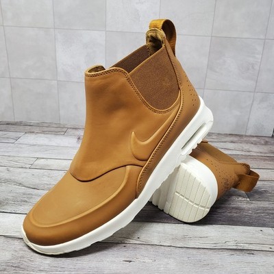 Nike Air Max Thea Mid Leather Boots Sneakers Brown 859550-200 Women s Size 10
