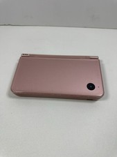 Used Metallic Rose Nintendo DSi XL Handheld System Tested No Stylus READ 