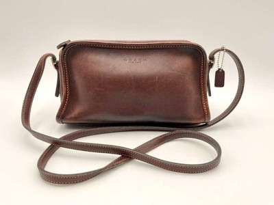 Vintage COACH 9138 Mimosa Legacy Zip Leather Crossbody Camera Bag