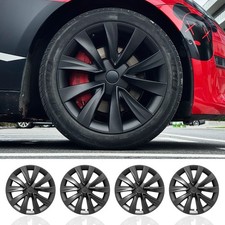 4PCS 18 Zoll Radkappen Design für Modell 3 (2017-2023) Turbine Stil Radkappen