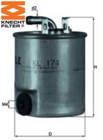 Knecht KL174 Kraftstofffilter Kraftstoffilter FüR Mercedes-Benz
