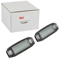 NTY KENNZEICHENLEUCHTE BEIDSEITIG PASSEND FÜR VOLVO C70 S40 S60 V50 XC60 XC70