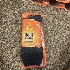 Heat Holders Lite Thermal Socks 5X Warmer 