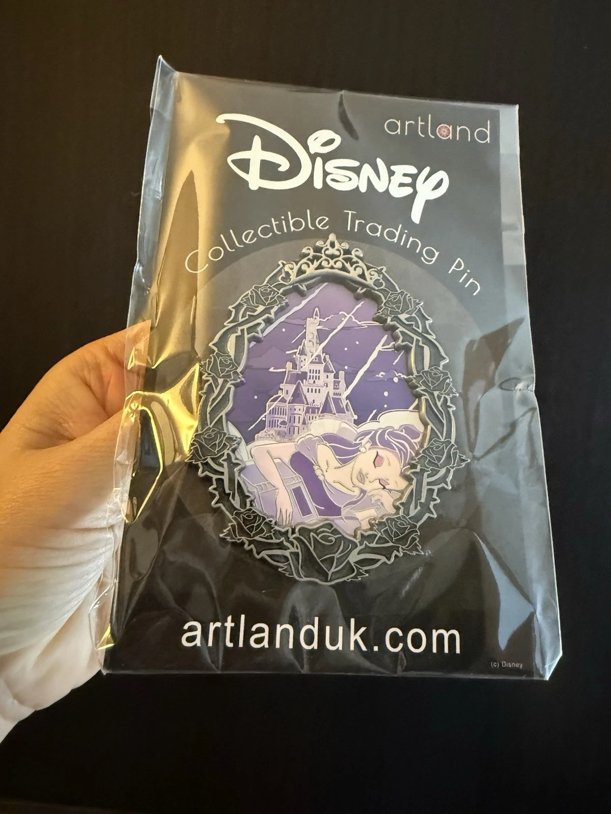 Artland Gothic Pin- Princess Beauty & The Beast Belle Sleeping LE 200