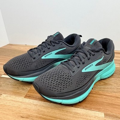 Brooks Trace 3 Womens Running Shoes Charcoal Teal Grey Sneakers 120412 1B 064