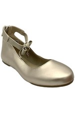 Michael Kors Kid's Girl Kenyah Kay Flat Soft Gold