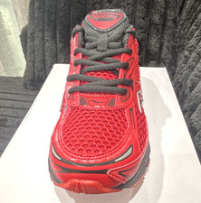 Saucony Omni 9 KDZ Red/Black Mesh Low Top Running Sneakers Unisex Kids US 7M