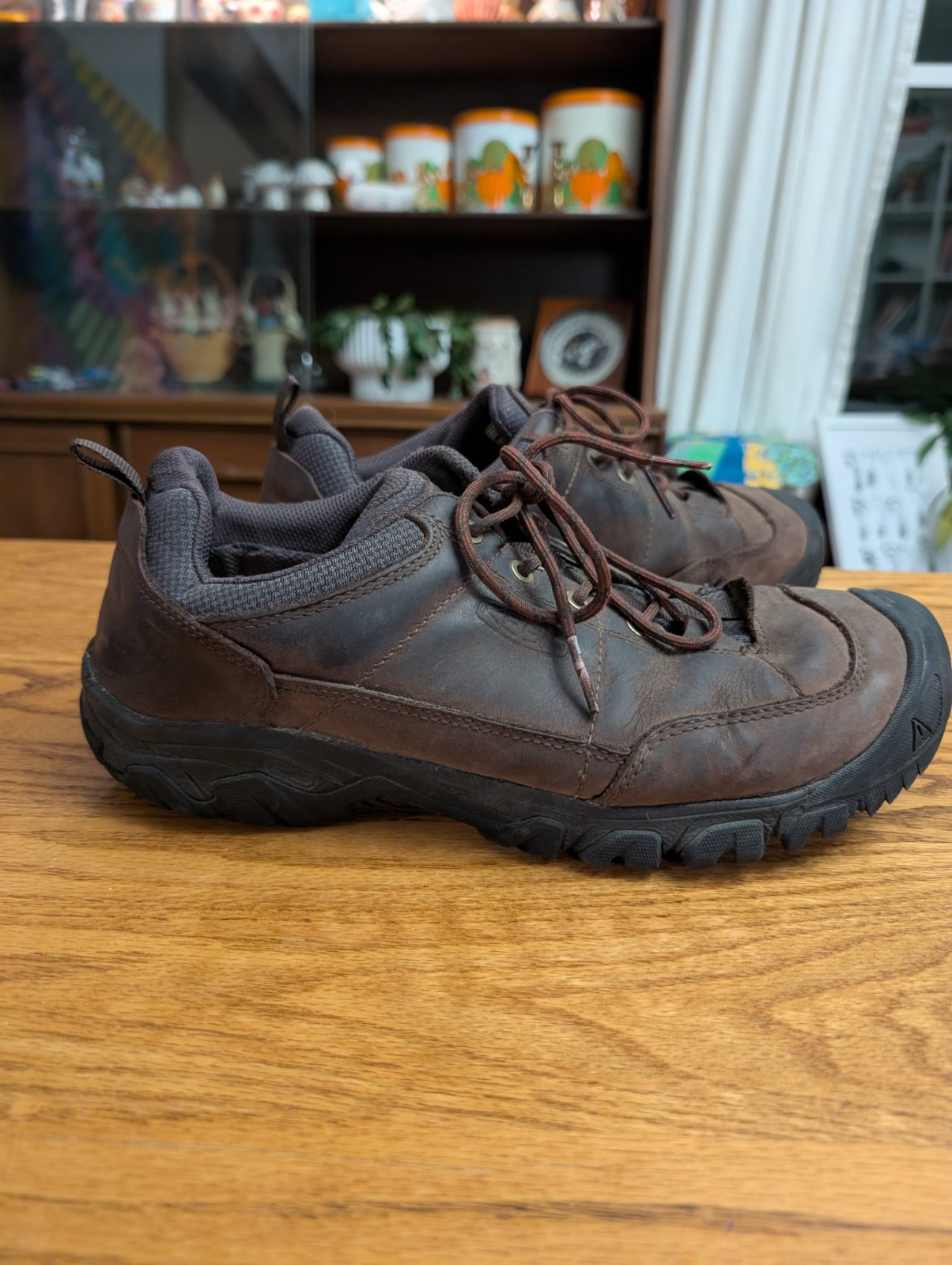 Scarpe da trekking Oxford basse Keen Targhee iii Dark Earth Mulch da uomo 11