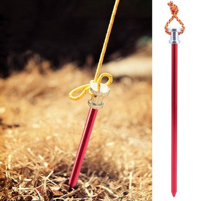 4PCS Outdoor Boden Nagel Aluminium Legierung Camping Zelt Pfahl Zelt Zubehör