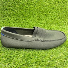 Rothy's The Driver Mens Size 9 Olive Green Casual Classic Slip On Loafer Shoes