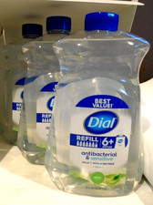 Dial Antibacterial Hand Soap Refill Sensitive Aloe 52 fl oz 3-PACK 0.34 per fl oz