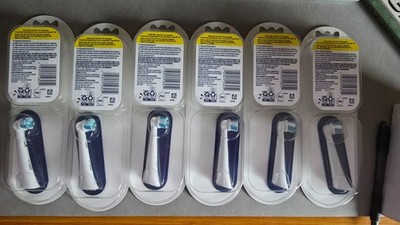 6 Pack Authentic Oral-B IO Ultimate Clean Series Replacement Head Brush Seal New