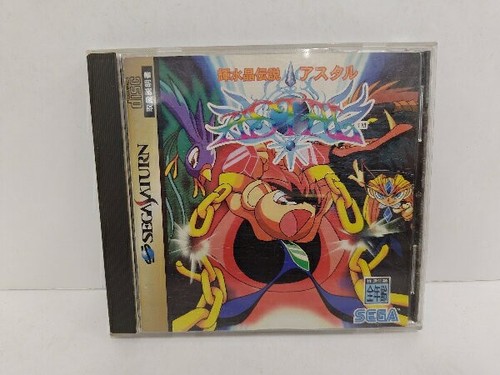 Kisuishou Densetsu Astal Sega Saturn Japan Import Free shipping FedEx DHL