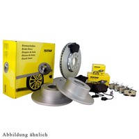Textar Bremsscheiben BeläGe FüR Audi A3 8P Skoda Vw Golf 5 6 7 Vorne Hinten