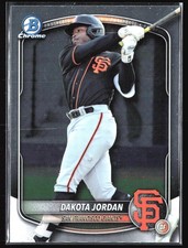 2025 Bowman Draft #BDC-139 Dakota Jordan Chrome