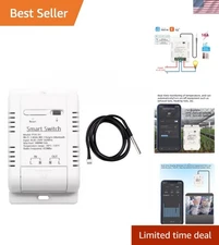 Smart WiFi Temperature Controller with Energy Monitoring & Voice Control - 16A