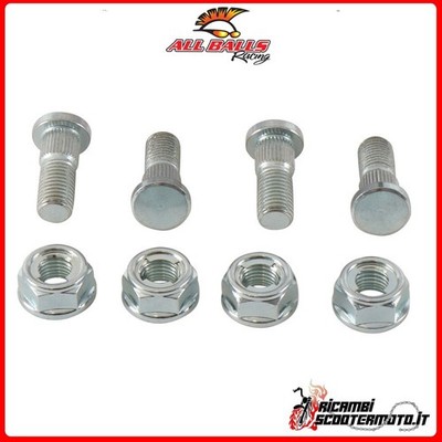 Kit Dado E Bullone Per Asse Ruota In Titanio Per KAWASAKI NINJA400 Anteriore/centrale/posteriore – ASPEED