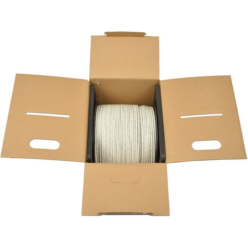 TRIPP LITE Cat6 Bulk Solid-Core Cable, Plenum-Rated PVC (CMP), Gigabit, White, - Afbeelding 2 van 4