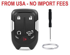 Qixiubia 5-button Keyless Entry Remote Key Fob Shell Replacement Fits For 2019-2 Qixiubia 5-button Keyless Entry Remote Key Fob Shell Replacement Fits For 2019-2