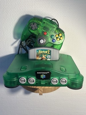 Nintendo 64 | N64    Jungle Green  | TOP | Getestet | Grün | 4 Spiele | Grün |