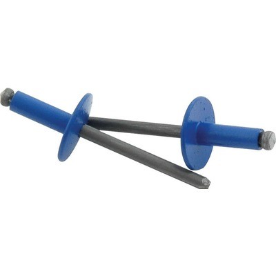 Allstar ALL18176, 5/8 in Head Rivet Set of 250 Chevron Blue Aluminum Paint