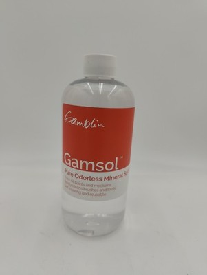Artists' Grade Gamsol Oil Color Size: 16.9 oz Ounce (Pack of 1), Clear 