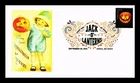 DR JIM STAMPS US COVER HALLOWEEN JACK O LANTERNS FIRST DAY ISSUE PANDA CACHET