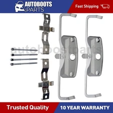 Front Rear Disc Brake Hardware Kit for 2010-2011 Mercedes-Benz CL63 AMG