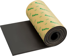 High Density Self-Adhesive Sound Insulation Acoustic Closed Cell Foam, 0.4" X 12