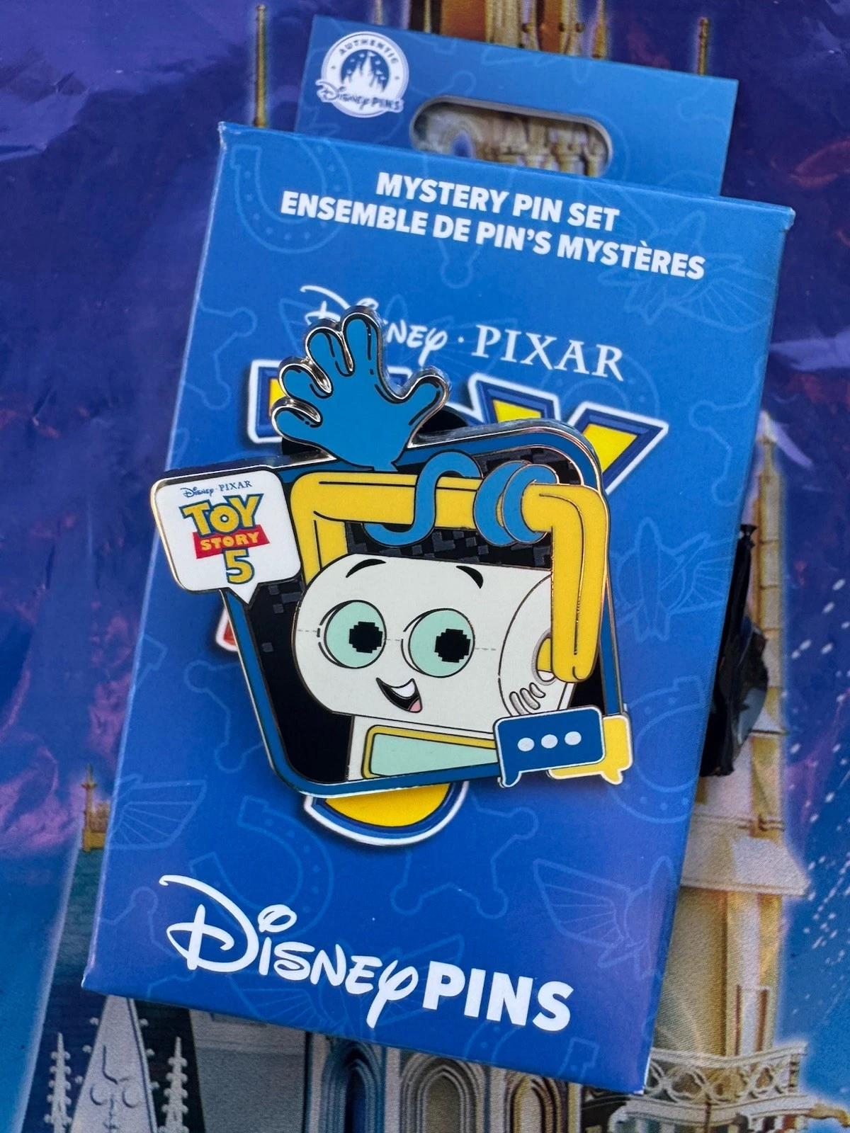 2026 Disney Parks Toy Story 5 Mystery Box Pin Smarty Pants ONLY