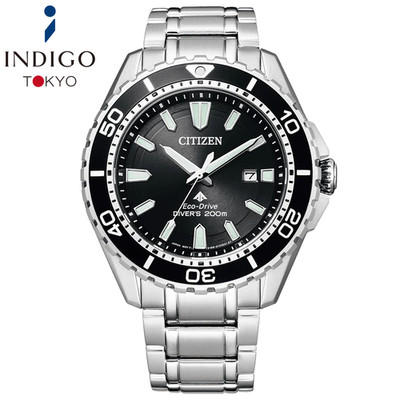 CITIZEN PROMASTER BN0190-82E Eco-Drive Diver 200m Watch Black Dial 44.5mm
